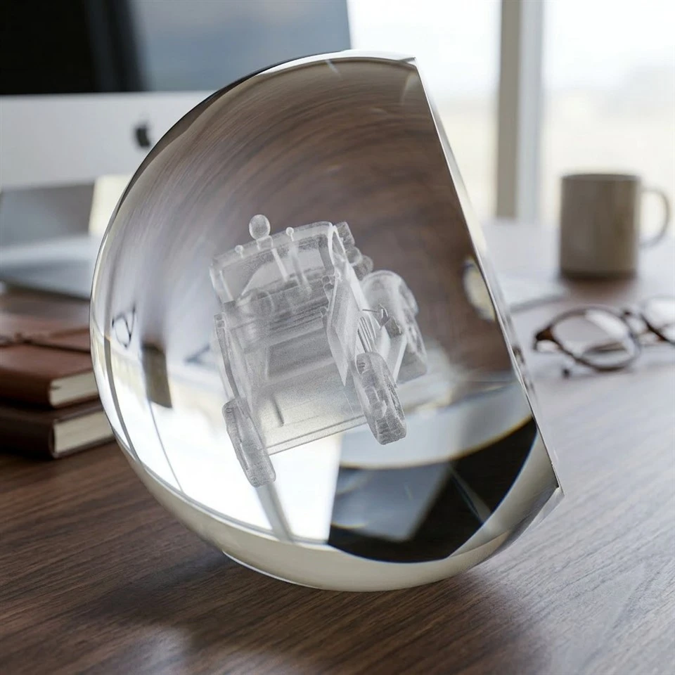 3D Inner Engraved Crystal Ornament factory